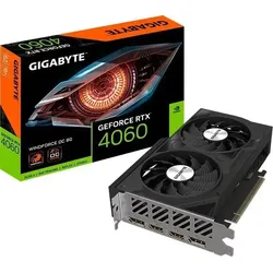 Gigabyte NVIDIA GeForce RTX 4060 WindForce OC 8GB GDDR6 - Neu mit 19% MwSt