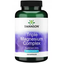 Swanson Health Products Triple Magnesium Complex 400 mg Kapseln 100 St.
