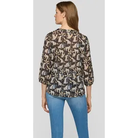 Rabe Klassische Bluse schwarz 44