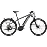 Ghost E-Bike GHOST "E-Teru B Essential EQ" E-Bikes Gr. 47 cm, 27,5 Zoll (69,85 cm), grau (dunkelgrau, hellgrau) E-Bikes Pedelec, Elektrofahrrad für Damen u. Herren, Trekkingrad