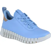 ECCO Sneaker Gruuv Lea (weiches Nappaleder) blau Damen