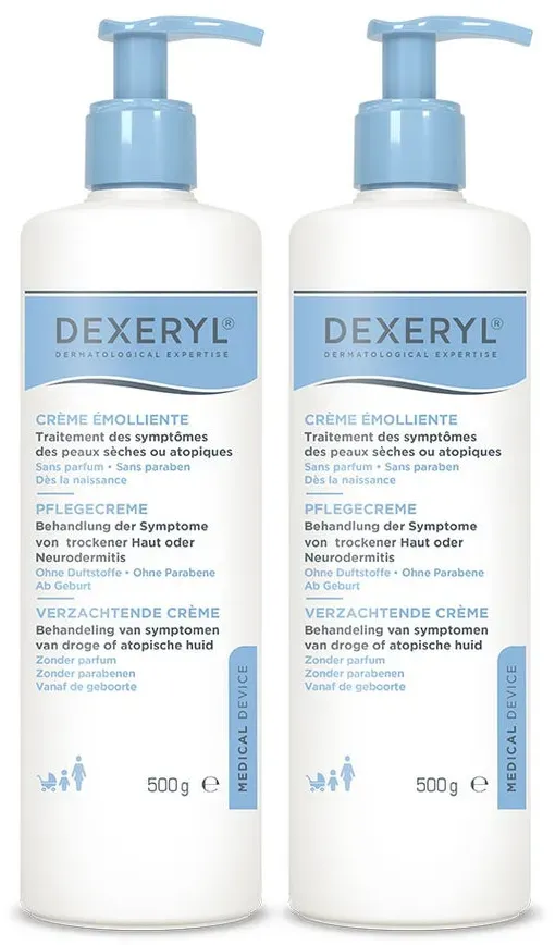 DEXERYL Pflegecreme Set 2X500 g