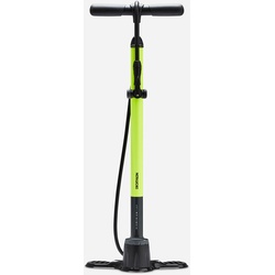 Fahrradpumpe Standpumpe - 900 neongelb, gelb, EINHEITSGRÖSSE