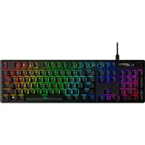 Kingston HyperX Alloy Origins Mechanical Gaming Keyboard, US Layout, Blue Switch (USA, Kabelgebunden), Tastatur, Schwarz