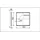 RIDI Homelight LED-Einbauleuchte M625 4000K quadratisch
