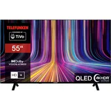 Telefunken 55 Zoll QLED Fernseher / TiVo Smart TV (4K UHD, HDR Dolby Vision, Dolby Atmos, HD+ 6 Monate inkl., Triple-Tuner) QU55TO750S