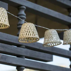 Solar-Lichterkette 3.80m Beige Lumisky