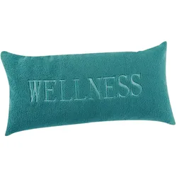 PANA® Badewannenkissen • Badekissen • Nackenkissen Badewanne • Badesofa Kissen • Badewannensofakissen • Polster Badewanne • ca. 20 x 40 cm • UNI + Embroidery BAD / WELLNESS • versch. Farben
