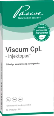 Preisvergleich Produktbild Viscum CPL.Injektopas Ampullen 10X2 ml