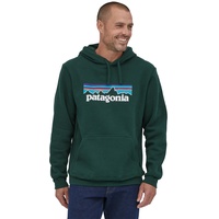 Patagonia P-6 Logo Uprisal Hoodie pinyon green