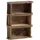 Woodkings Woodkings® Wandregal Ziegelform 3er Altholz Wandderoration Aufbewahrungsbox Backsteinform rustikal mit Metallbeschlägen Holzbox Wandboard Shabby Geschenkidee Regal Gewürzregal