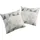 Wirth Kissenbezug Berlare 50 x 50 cm Grau