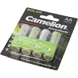 Camelion AlwaysReady Solar Mignon AA 4 St.