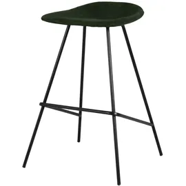 Tenzo Barhocker Cordstoff schwarz 2er Set