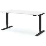Assmann Electronic Schreibtisch Y-Line Schwarz / Weiß