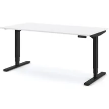 Assmann Electronic Schreibtisch Y-Line Schwarz / Weiß