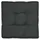 Beautissu Sitzkissen 70 x 70 x 10 cm graphitgrau 1 St.