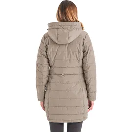 KILLTEC G.I.G.A. DX by Killtec GW 13 Wmn Qltd Prk Funktionsparka Steppparka mit abzippbarer Kapuze, hellbeige, 44 EU
