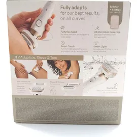 Braun Silk-épil 9 Flex 9-041 weiß/gold