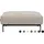 Innovation Living Hocker Malloy Polyester 103 x 25 x 89 cm Grau