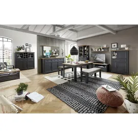 Innostyle Sitzbank Jasmin Grau 126 x 48 cm