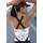 LASCANA Funktionsshirt Marble Schwarz/Weiß 32/34