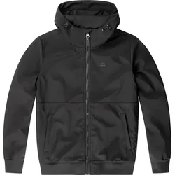 Vintage Industries Riggs, Textiljacke wasserdicht - Schwarz - S