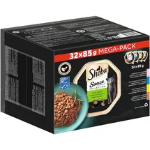 Sheba Sauce Collection Feine Vielfalt MSC 32x85g