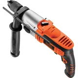 Black & Decker Black & Decker, Bohrmaschine + Akkuschrauber, 850W 2-Gang (Netzbetrieb)