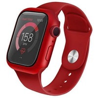 Uniq etui Nautic Apple Watch Series 4/5/6/SE 40mm czerwony/red, Sportuhr + Smartwatch Zubehör, Rot