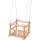 IDENA Schaukel Gitterschaukel Holz beige
