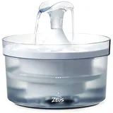ZEUS Fresh & Clear Trinkbrunnen für Hunde, mit Wasserfall, 1,5L