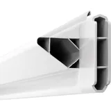 Schellenberg PVC-Winkelendleiste Maxi weiß 1,50 m
