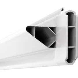 Schellenberg PVC-Winkelendleiste Maxi weiß 1,50 m