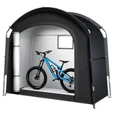 KPIRXO Fahrradgarage für Cube Stereo Hybrid 160 HPC Stereo Hybrid One44, wasserdichte Fahrradunterstand Outdoor Fahrradunterstand Für 2-4 Fahrräder Mit Uv-Schutz Und Reißverschluss,S/200 * 80 * 165CM