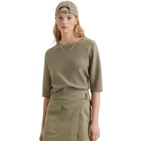 Marc O'Polo DfC Kurzarm-Strickpullover loose, grün, s