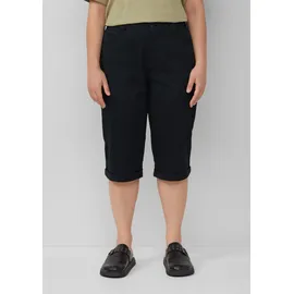 QS Capri-Hose Baumwoll-Elasthan schwarz 50