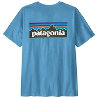Patagonia P-6 Logo T-Shirt blau L