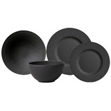 Villeroy & Boch Manufacture Rock Geschirr-Set schwarz
