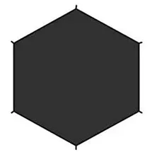 Fjällräven Dome 2 Footprint black One Size