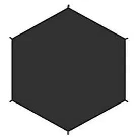 Fjällräven Dome 2 Footprint black One Size