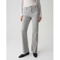 opus pants Melly Flared Cordhose Grau 36 32