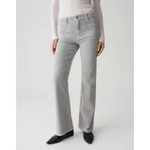 opus pants Melly Flared Cordhose Grau 36 32