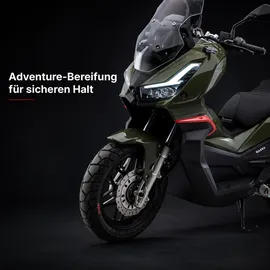 Burnout QS125 ADV 125 ccm 11,0 PS 99 km/h Grün
