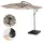 MCW Terni Ø 300 cm Sand-Beige
