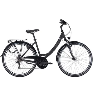 Pegasus Piazza 21 28 Zoll 21K Wave - black matt - 50 cm