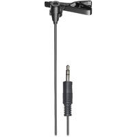 Audio-Technica 3350x Lavalierkondensatormikrofon Mit Kugelcharakteristik Und Ansteckclip Schwarz