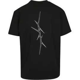 Upscale by Mister Tee Thorned Mask Oversize Kurzarm-T-Shirt Black M