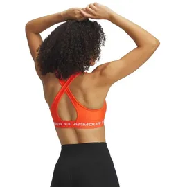 Under Armour Crossback Orange/Weiß XS