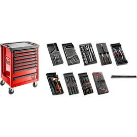 FACOM Werkstattw 8-S, 9Kunststoffmod, rot